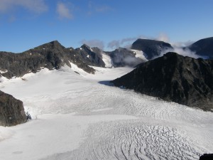 Kebnekaise, higest peak in Sweden.